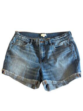J.Crew Denim Shorts – Cuffed Hem